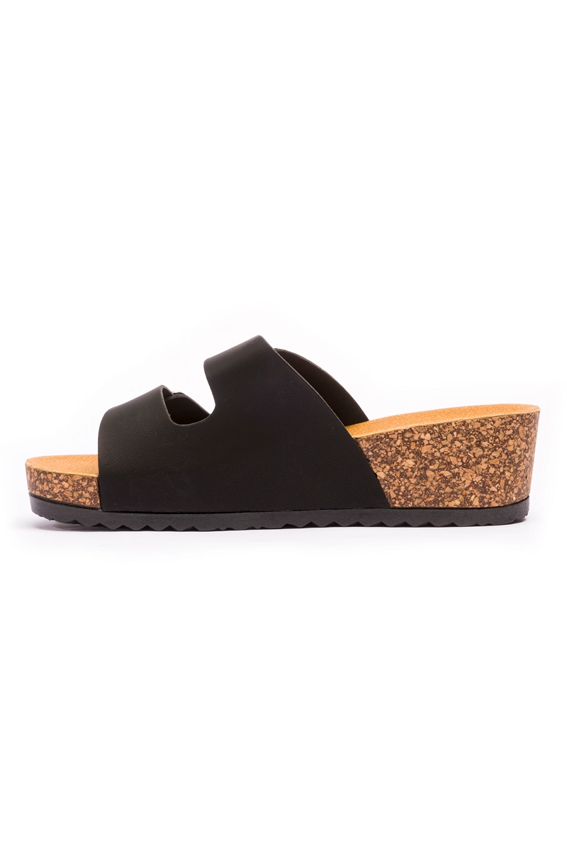 SANDALIAS MUJER CHANCLETA NEGRO CARDENAL - 2