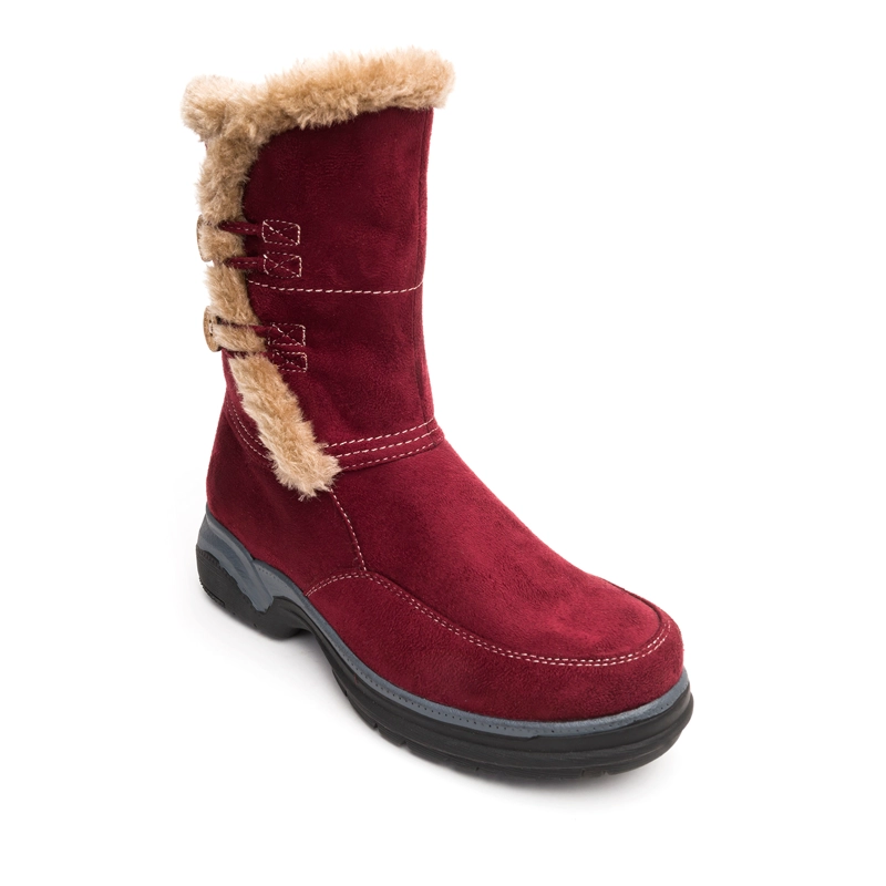 BOTA MUJER BURDEO OLIVA CHANCLETA - 3