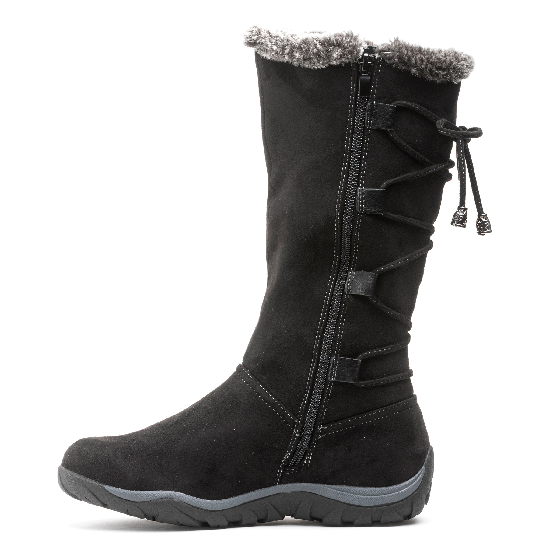 BOTA MUJER NEGRO ISA CASUAL - 2