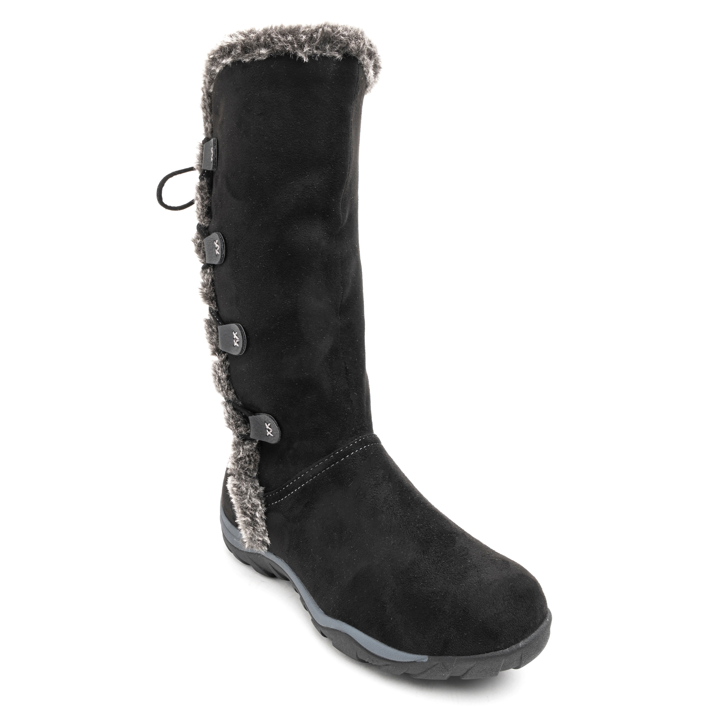 BOTA MUJER NEGRO ISA CASUAL - 3