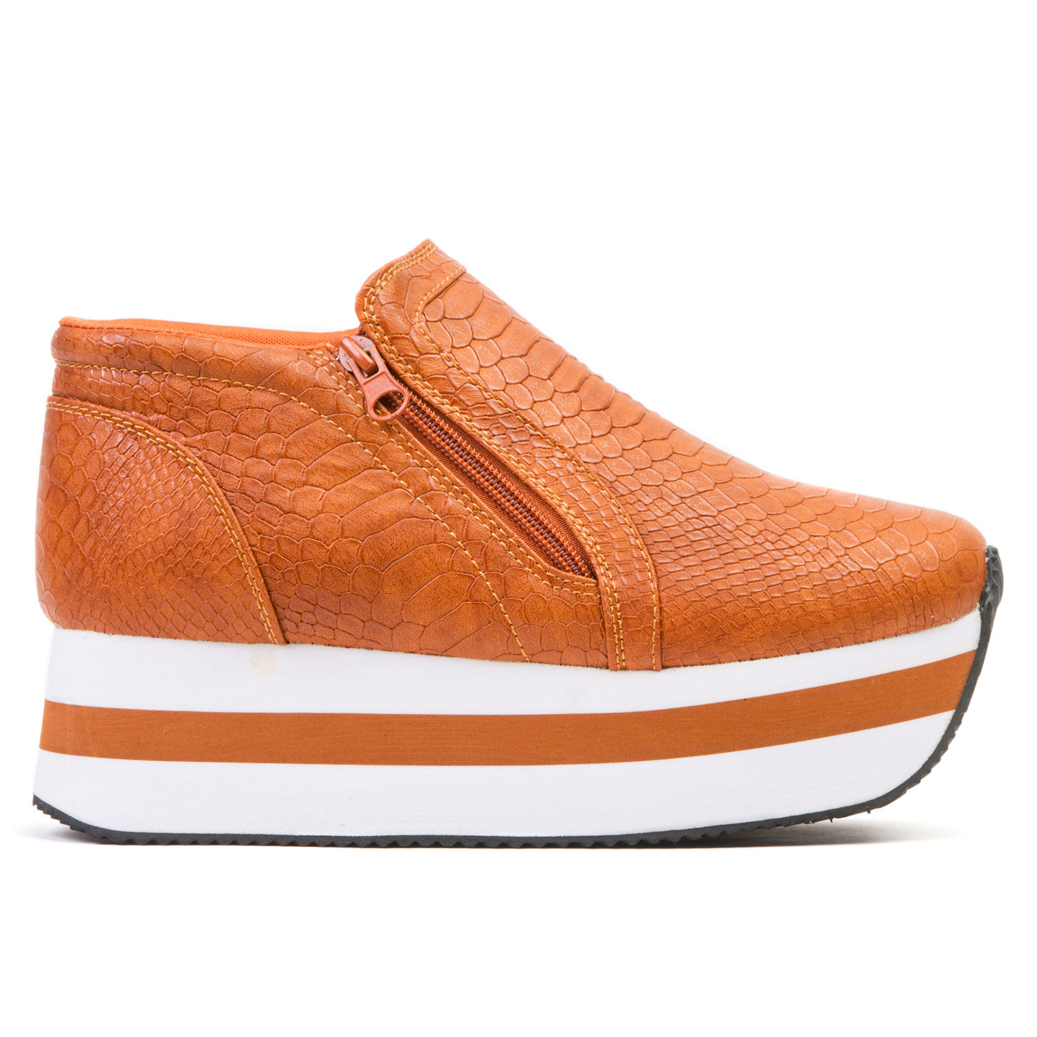 ZAPATILLAS MUJER CHANCLETA CASUALES CAFÉ CLARO NAGINI - 1