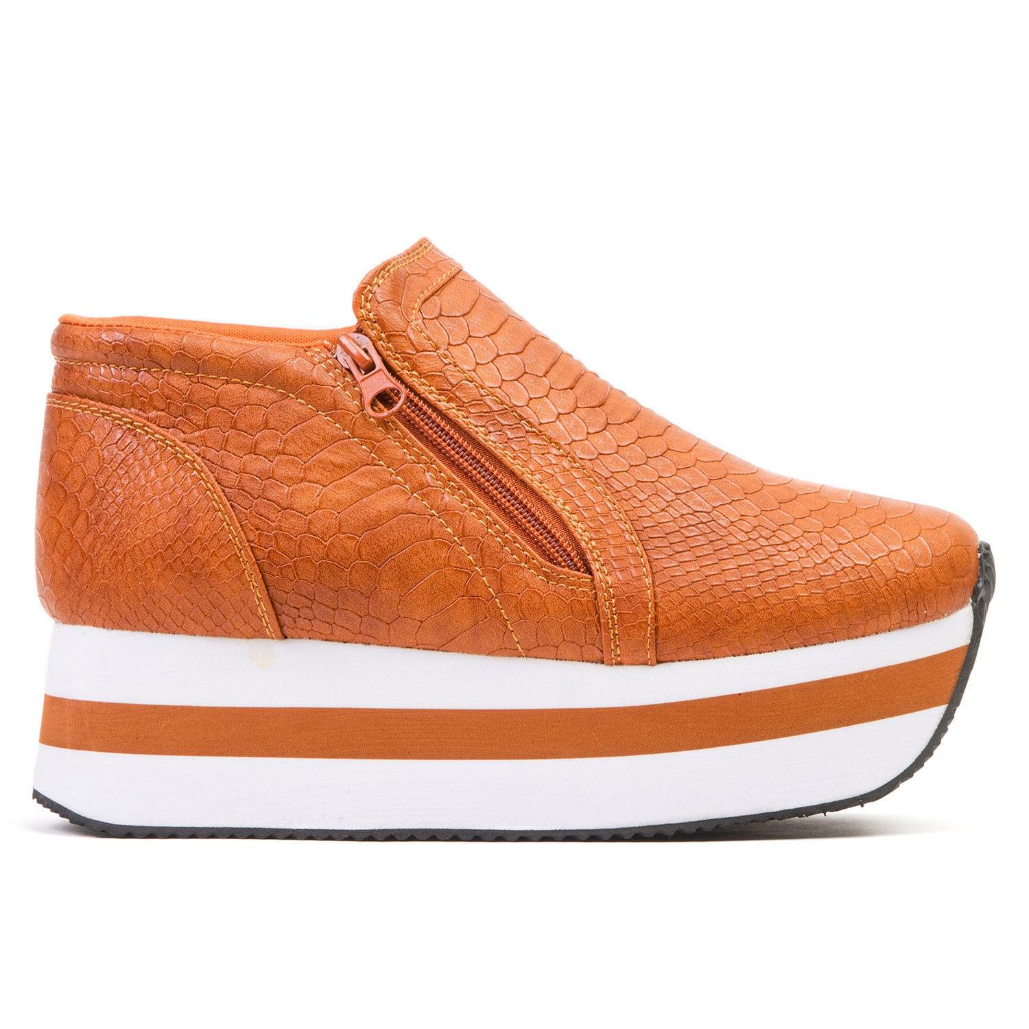 ZAPATILLAS MUJER CHANCLETA CASUALES CAFÉ CLARO NAGINI - 1