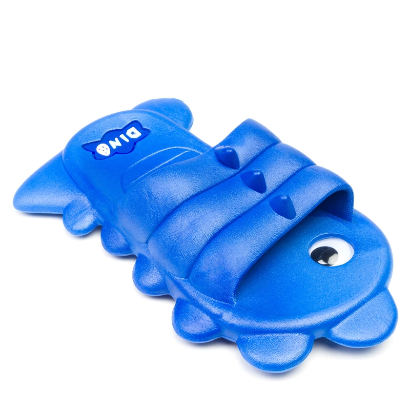 SANDALIAS NIÑO CHANCLETA GOMA AZUL DINO - 2