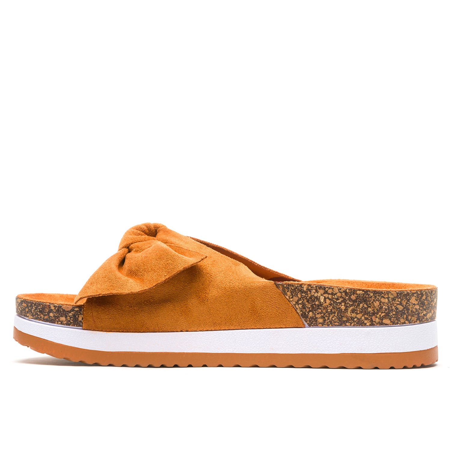 SANDALIA MUJER ALLISON CAMEL CHANCLETA - 2