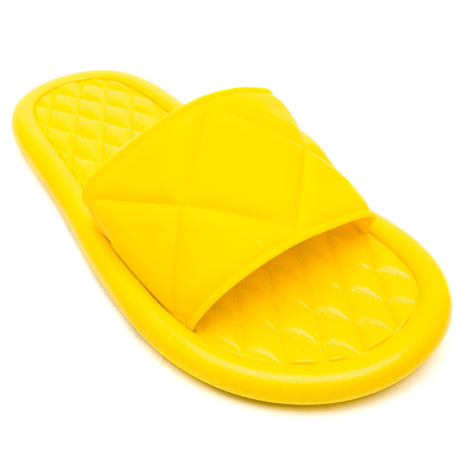 SANDALIAS MUJER CHANCLETA AMARILLO CATU - 3