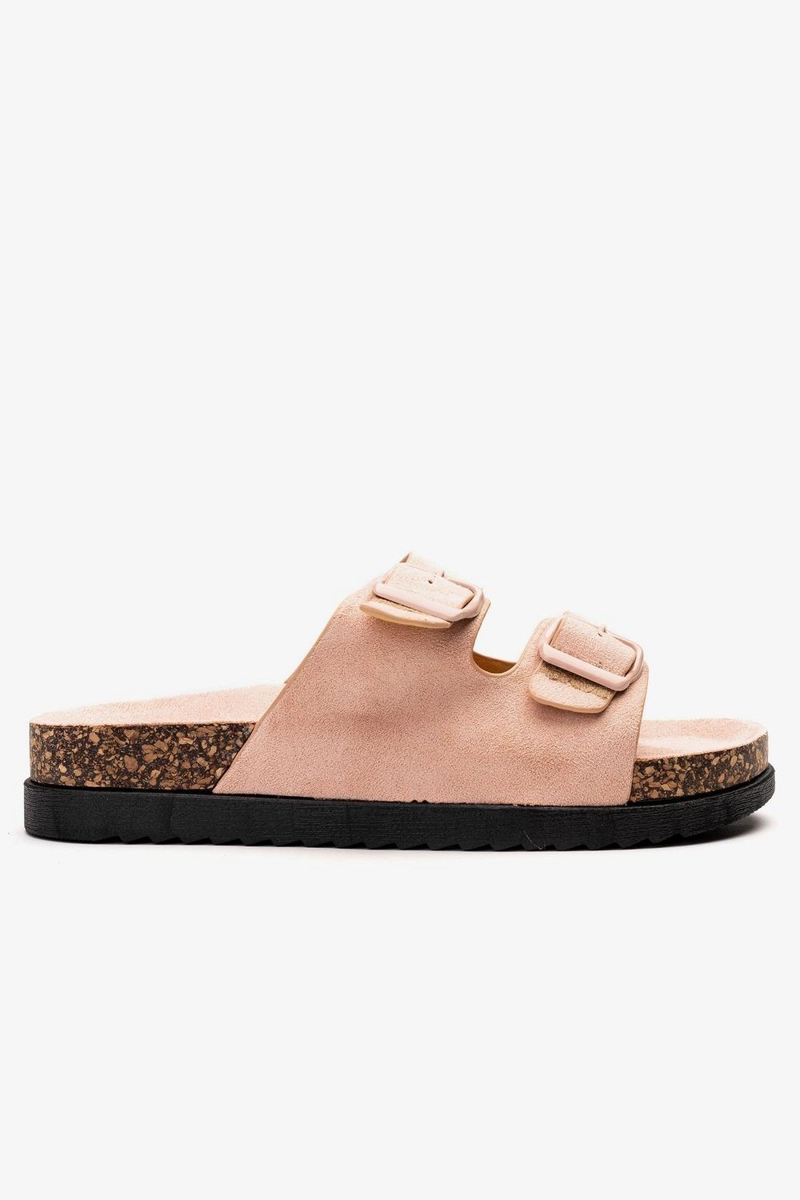 SANDALIAS MUJER CHANCLETA ROSADO MISHA - 1