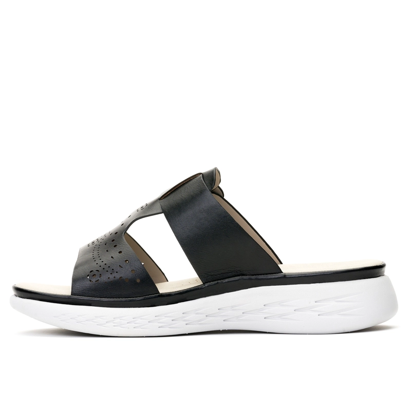 SANDALIAS MUJER CHANCLETA NEGRO KAIRI - 2