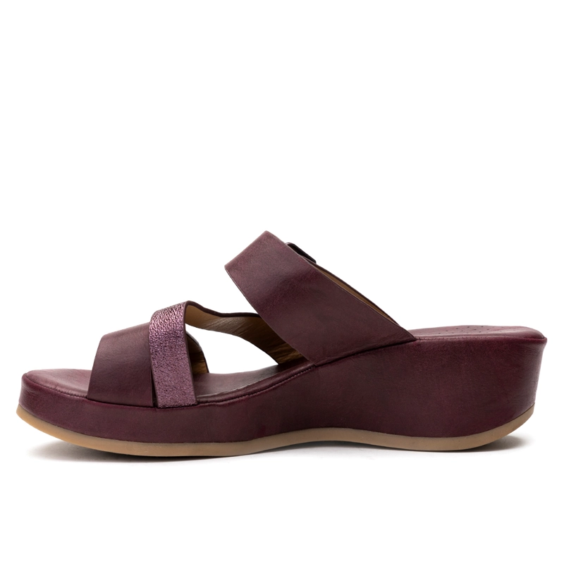 SANDALIA MUJER MORADO CAROLINE CHANCLETA - 2