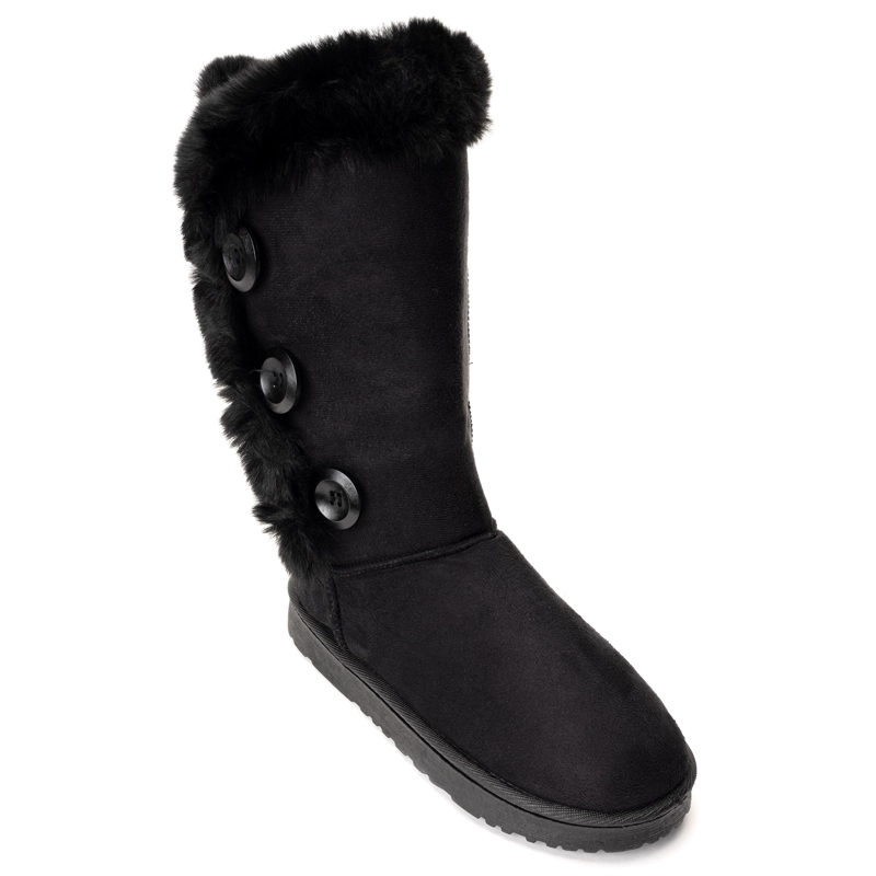 BOTA MUJER KRISTIN NEGRO CHANCLETA - 3