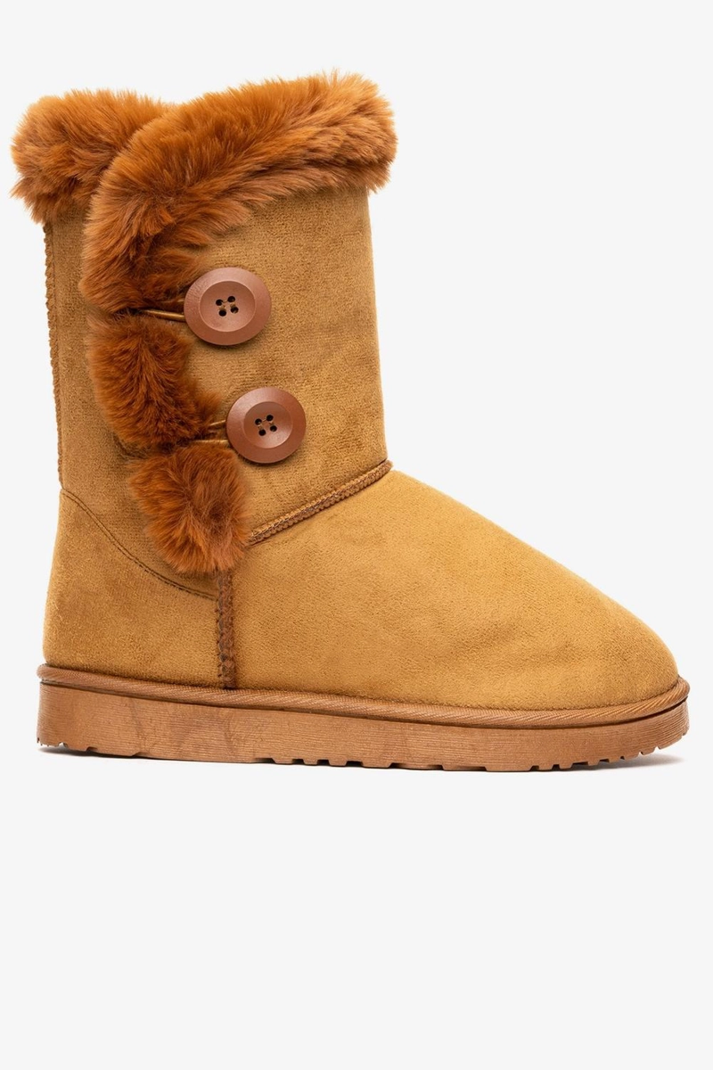 BOTA MUJER HILDA  CAFE  CHANCLETA - 1