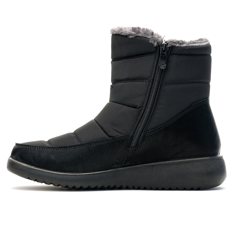 BOTA MUJER ZOE  NEGRO CHANCLETA - 2
