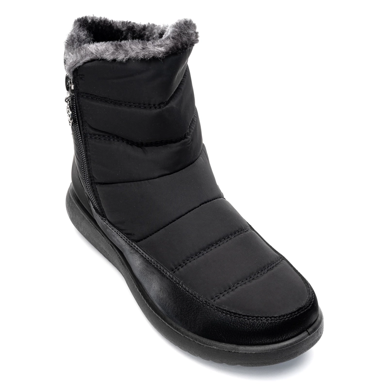 BOTA MUJER ZOE  NEGRO CHANCLETA - 3