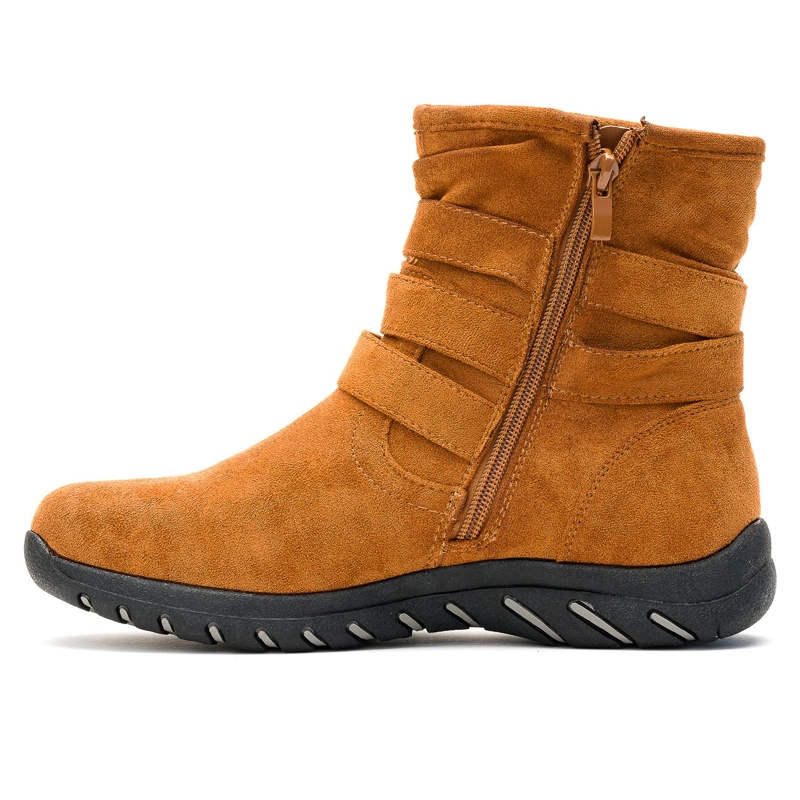 BOTAS MUJER CHANCLETA CAFÉ MICAL - 2