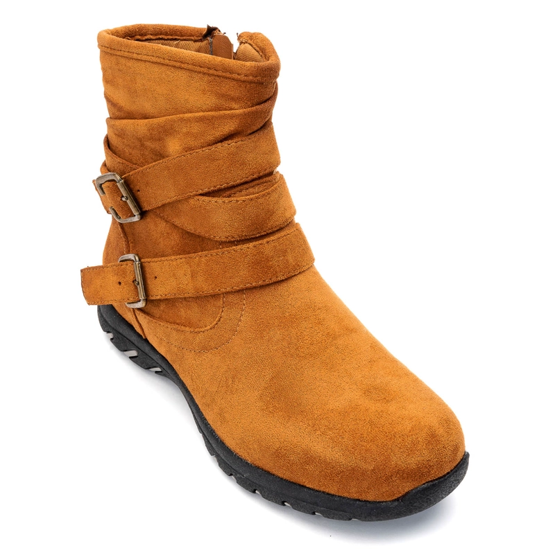 BOTAS MUJER CHANCLETA CAFÉ MICAL - 3