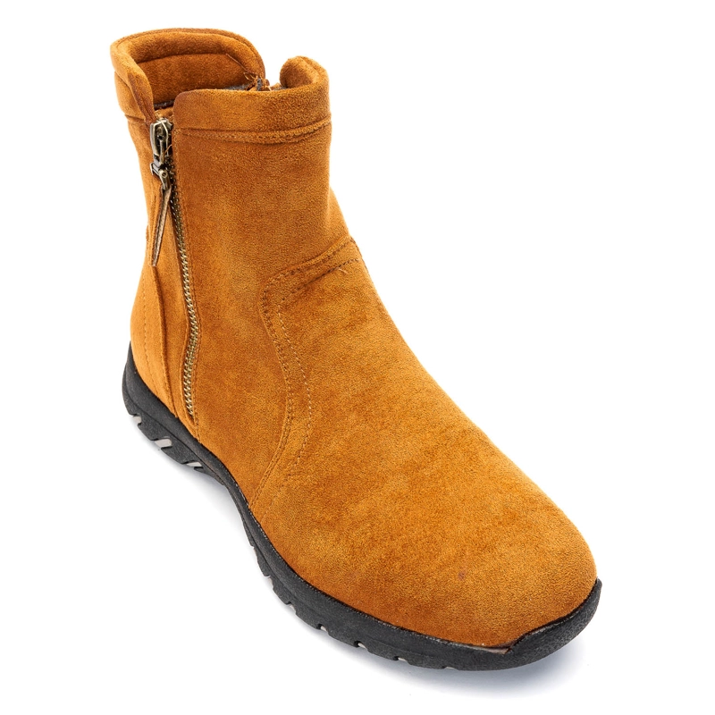 BOTAS MUJER CHANCLETA CAFÉ KEYLA - 3