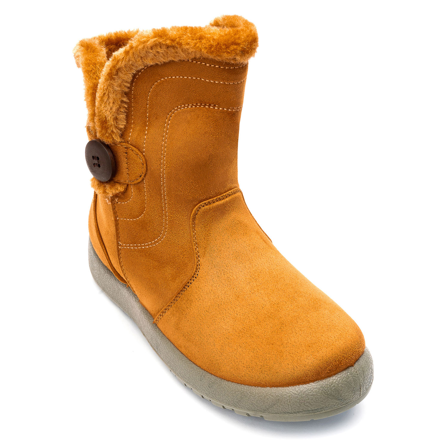 BOTAS MUJER CHANCLETA CAMEL SILENE - 3