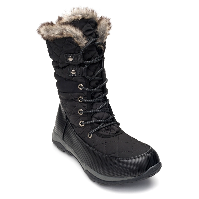 BOTA MUJER ASHIMA  NEGRO CHANCLETA - 3