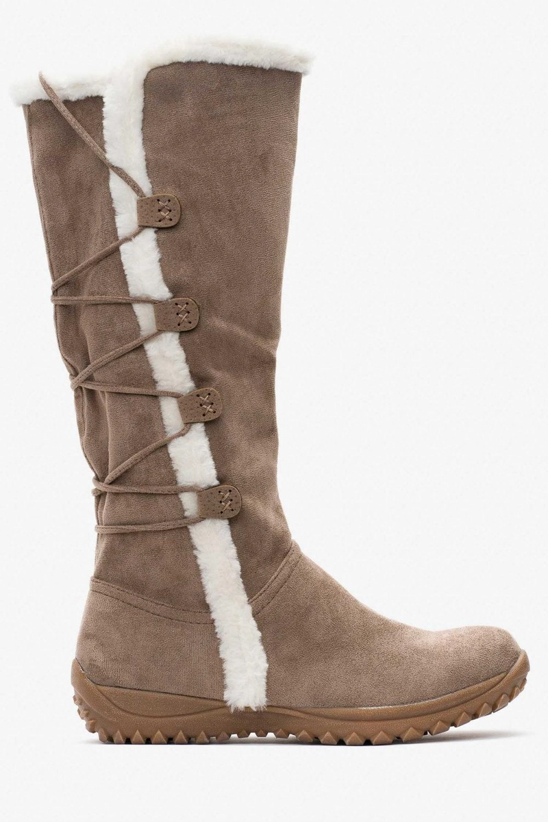 BOTA MUJER CAQUI ROVANIM CHANCLETA - 1