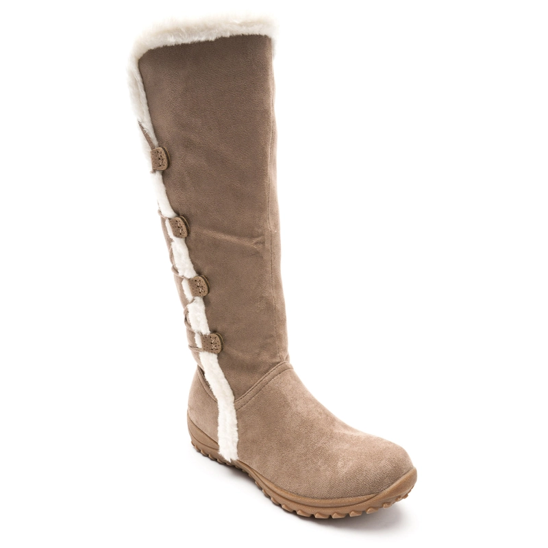 BOTA MUJER CAQUI ROVANIM CHANCLETA - 3