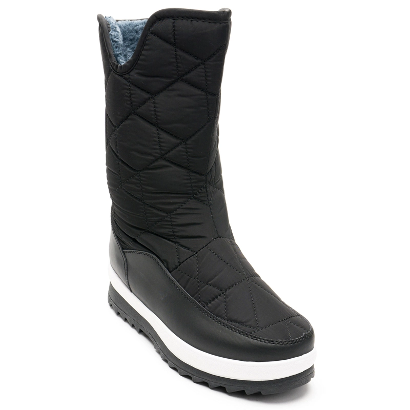 BOTA MUJER ESTONIA  NEGRO CHANCLETA - 3