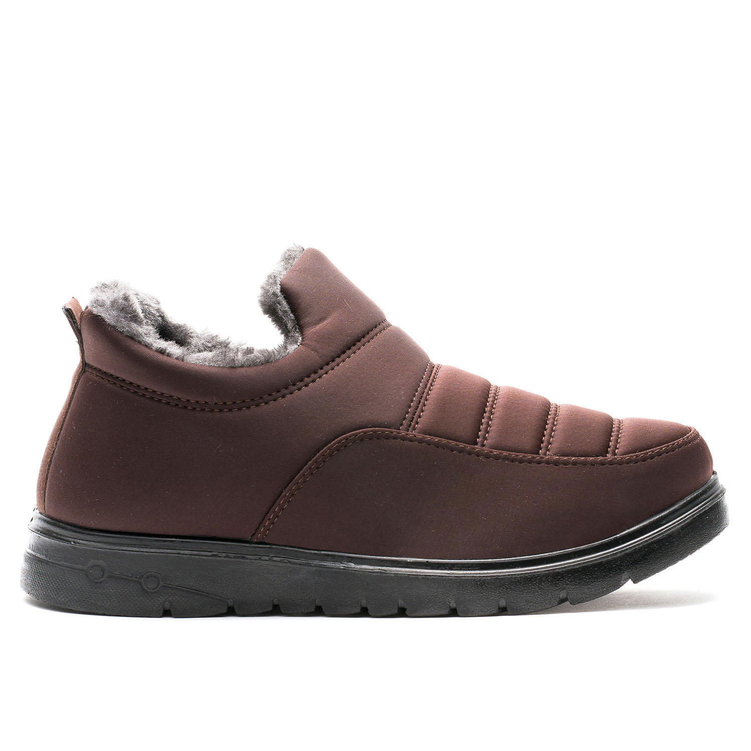 ZAPATILLAS HOMBRE CHANCLETA CASUALES CAFÉ LINO - 1
