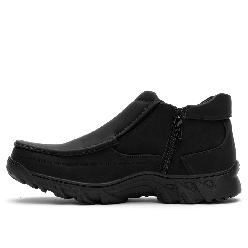 ZAPATO HOMBRE MERALD NEGRO CHANCLETA - 2
