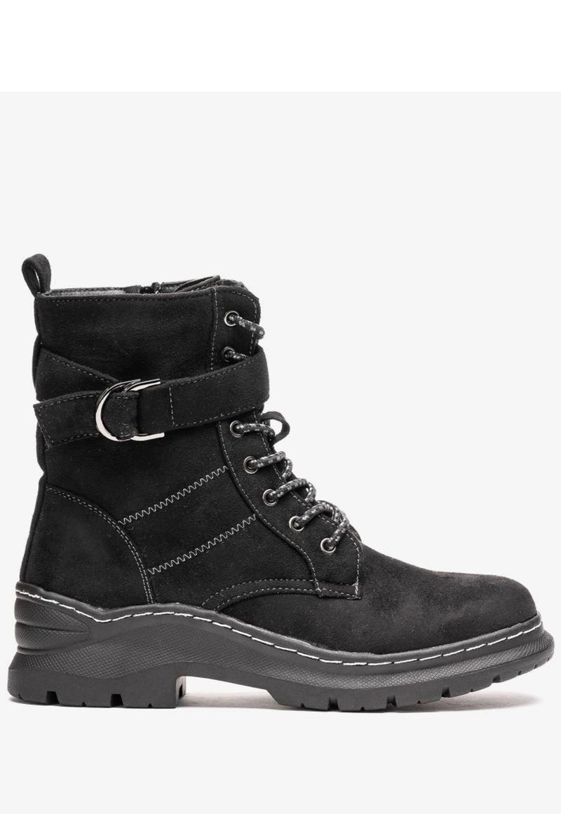 BOTAS MUJER CHANCLETA NEGRO LARKEY - 1