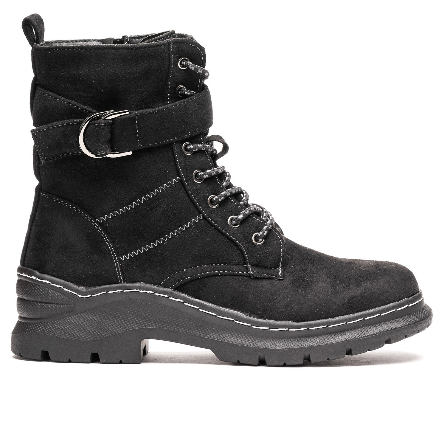 Ripley - BOTA MUJER NEGRO LARKEY CHANCLETA