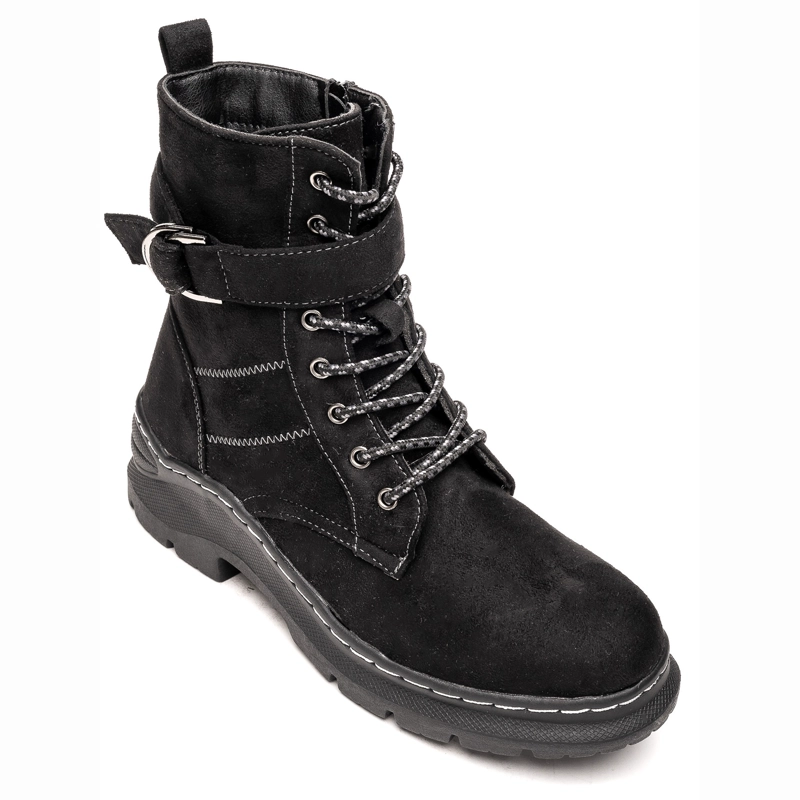 BOTAS MUJER CHANCLETA NEGRO LARKEY - 3