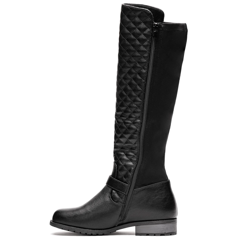 BOTA MUJER MONTADOR  NEGRO THUNDER BLUE - 2