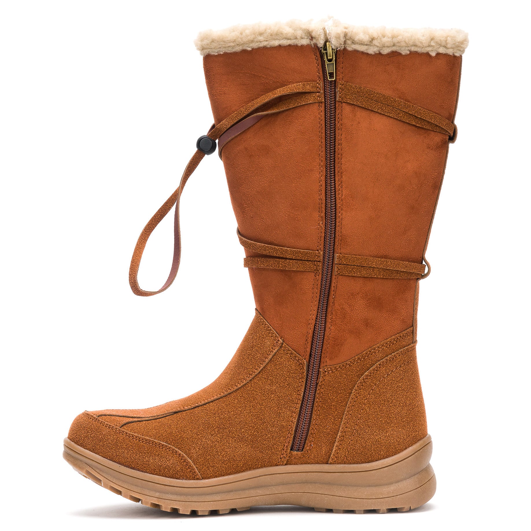 BOTAS MUJER CARBIN CAMEL RIBUN - 2