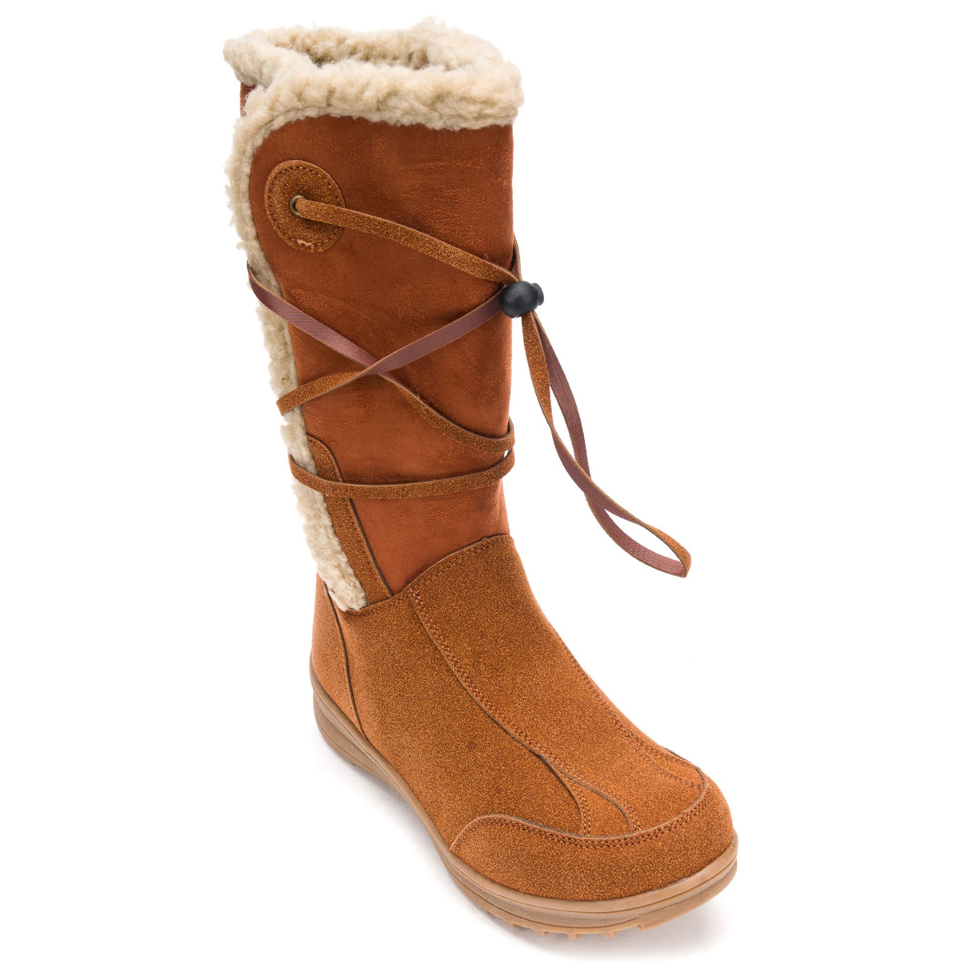 BOTAS MUJER CARBIN CAMEL RIBUN - 3
