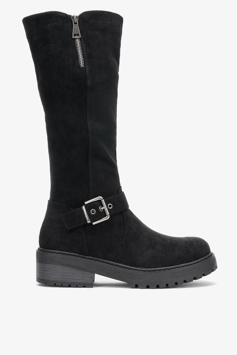 BOTA MUJER MORRIS  NEGRO BOTELI - 1