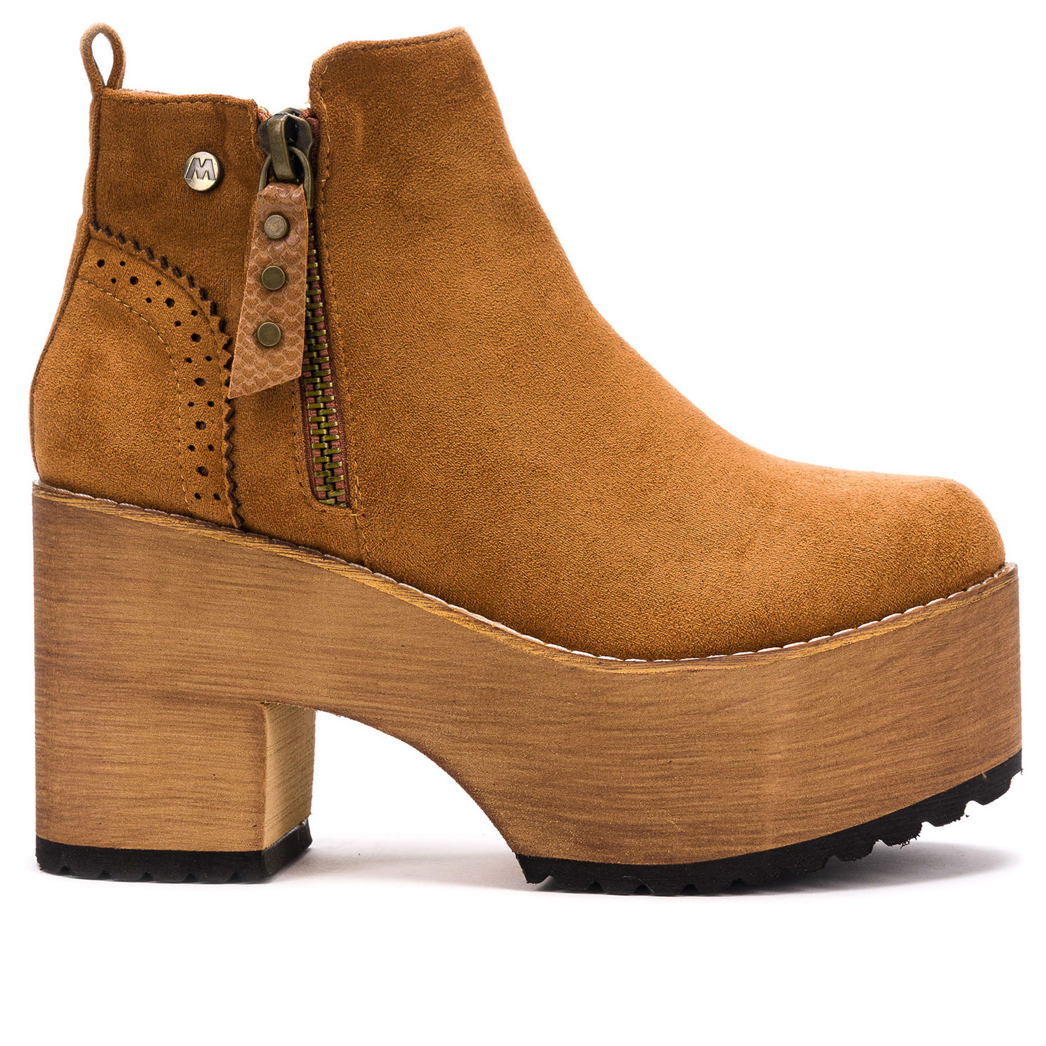 BOTÍN MUJER CAMEL BROKI BOTELI CASUAL - 1