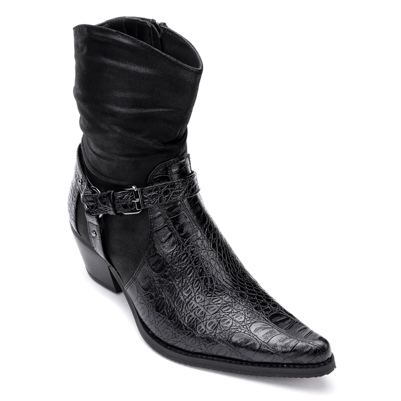 BOTAS MUJER THUNDER BLUE NEGRO ZUCCA - 3