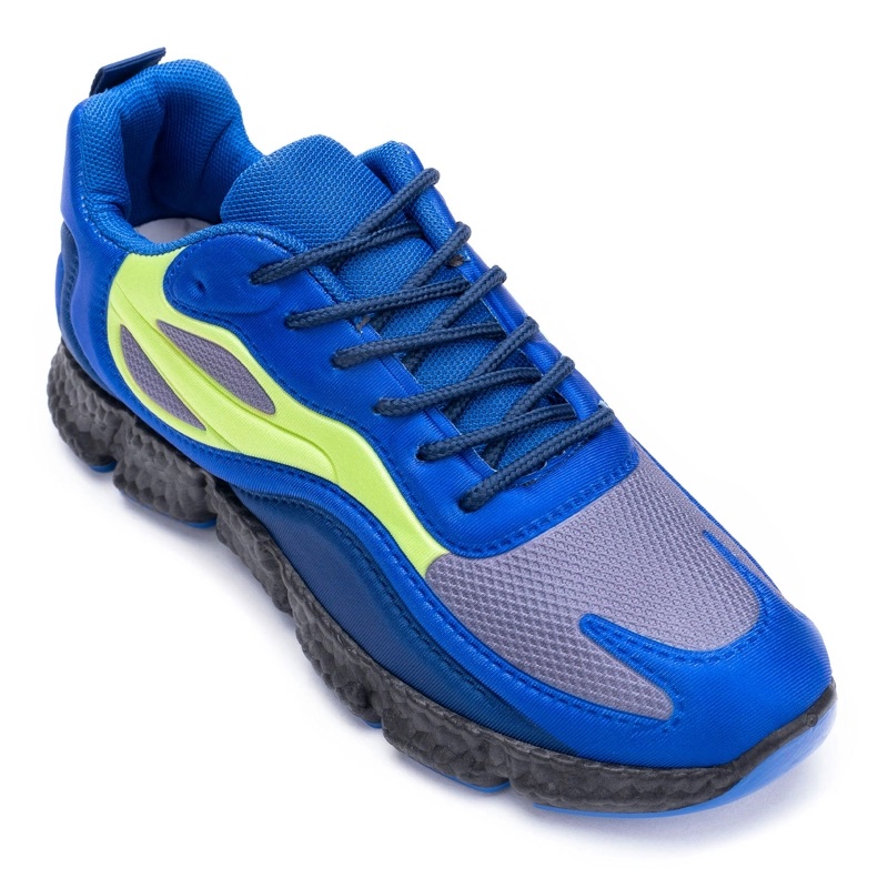 ZAPATILLAS MUJER CHANCLETA URBANAS AZUL YELINA - 3