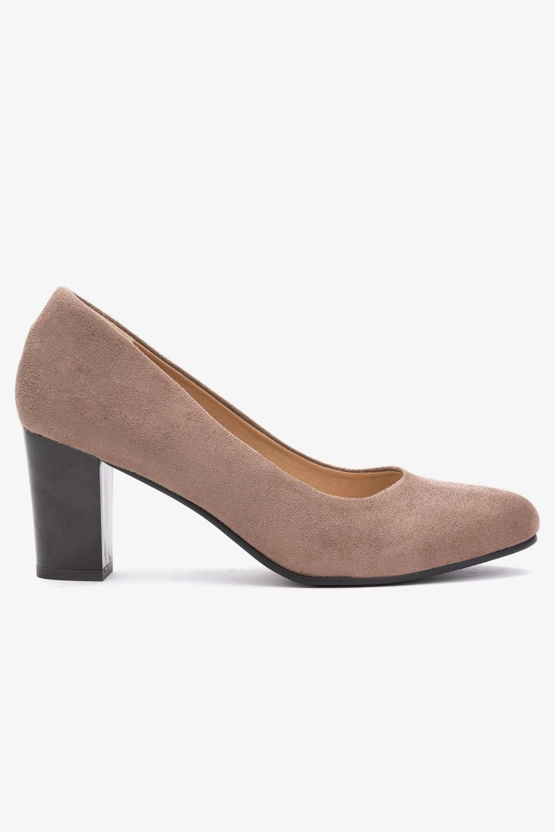 ZAPATO MUJER BEIGE ANDRINA CHANCLETA - 1