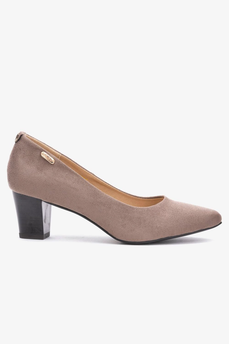 ZAPATO MUJER BEIGE EDNA CHANCLETA - 1