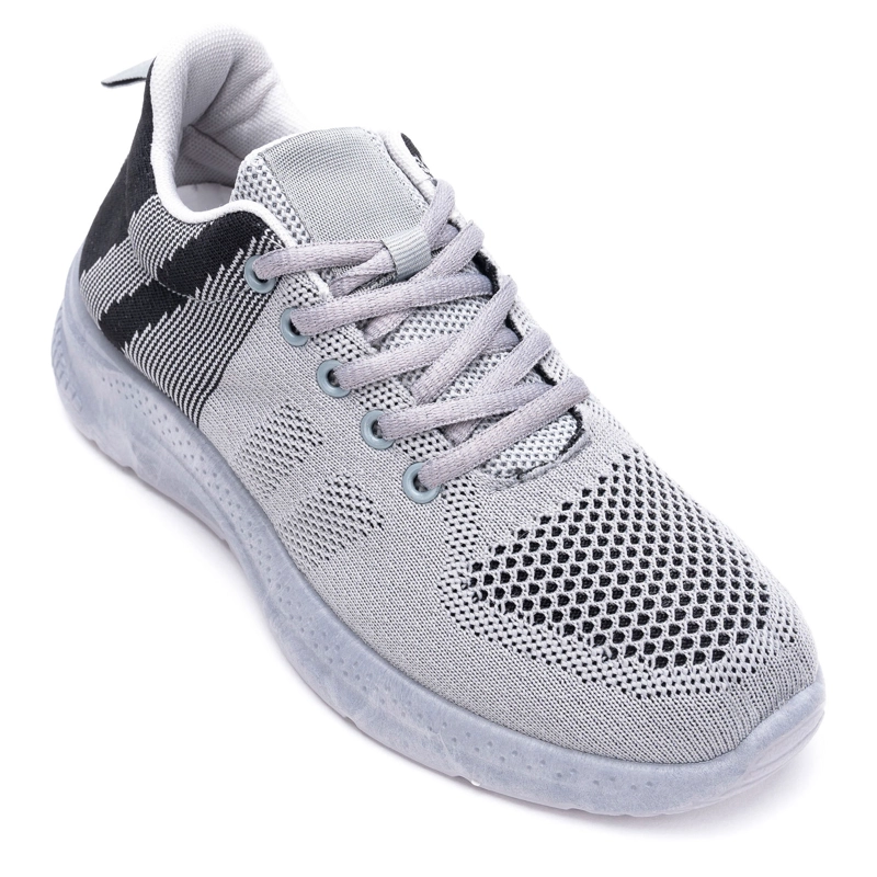 ZAPATILLAS MUJER CHANCLETA URBANAS GRIS MILA - 3