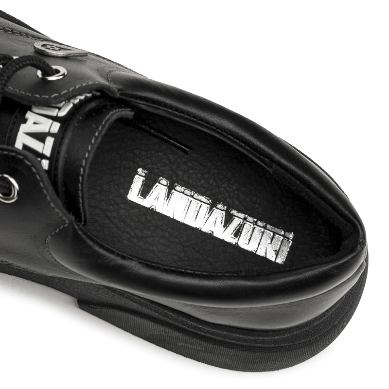 ZAPATO CUERO GERDA EN COLOR NEGRO LANDAZURI - 7
