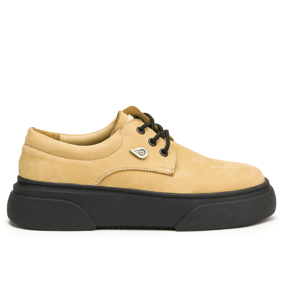ZAPATO CUERO GERDA CAMEL LANDAZURI - 1