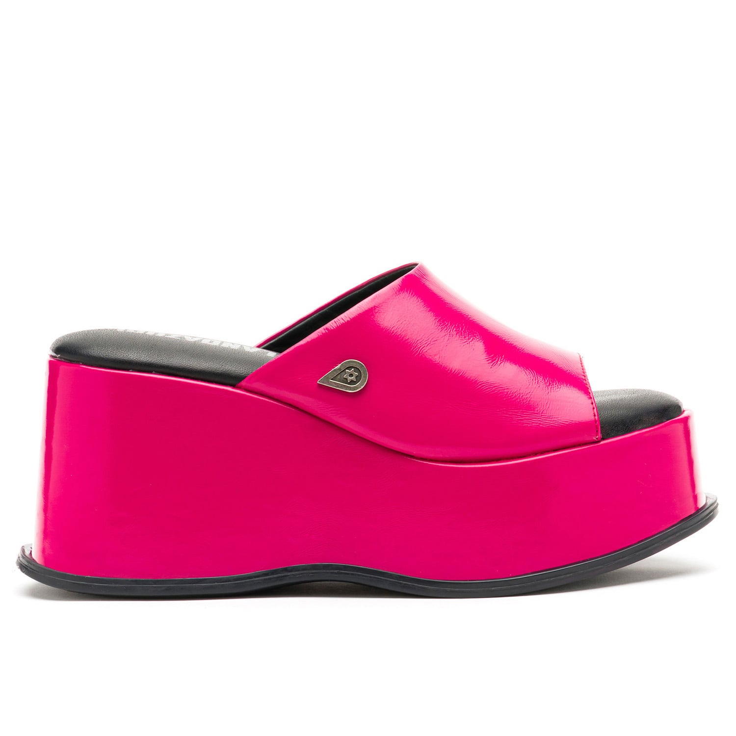 SANDALIA CUERO BELUGA FUCSIA LANDAZURI - 1