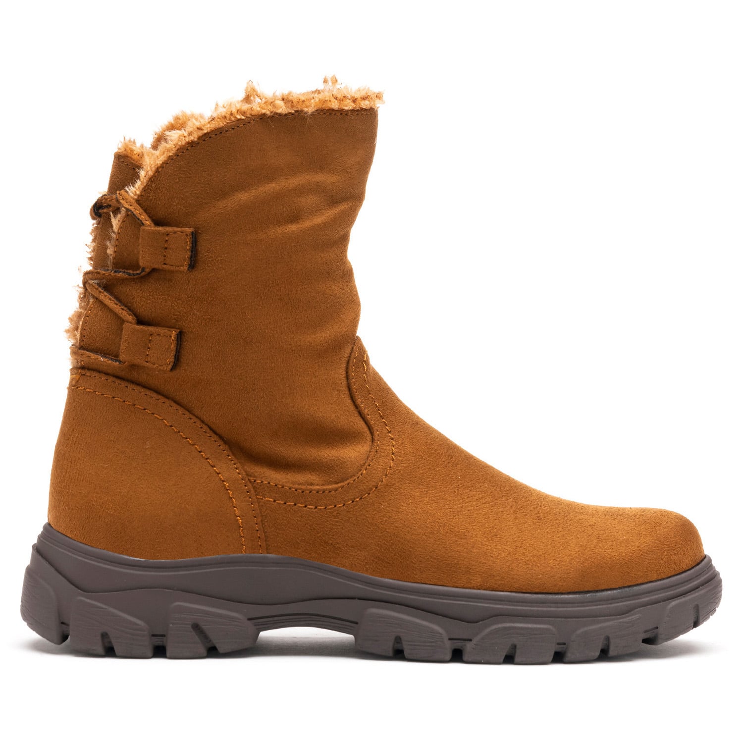 BOTA MUJER AVENTURA  CAMEL THUNDER BLUE - 1