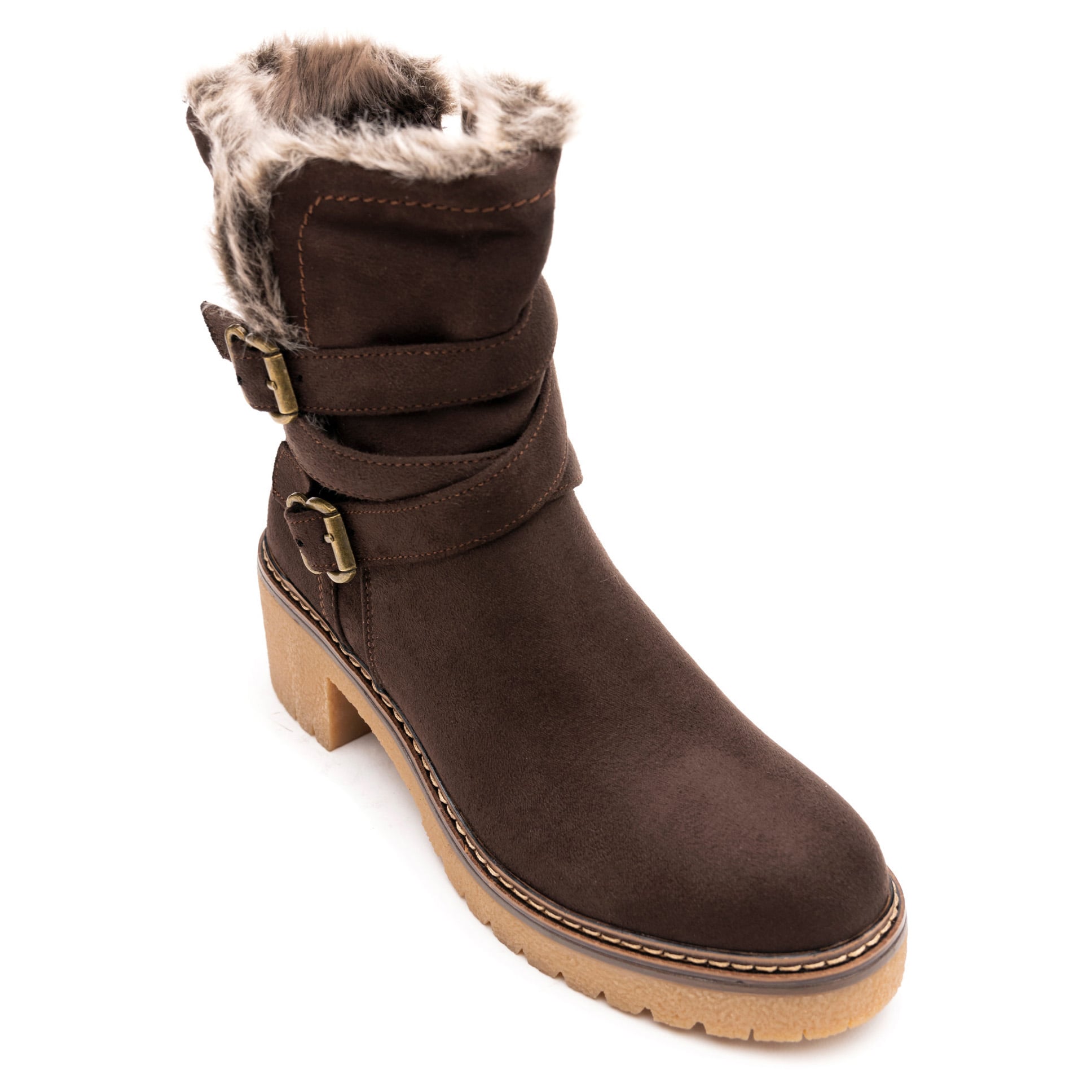 BOTA MUJER OSCURO CAFE AINOA THUNDER BLUE - 3