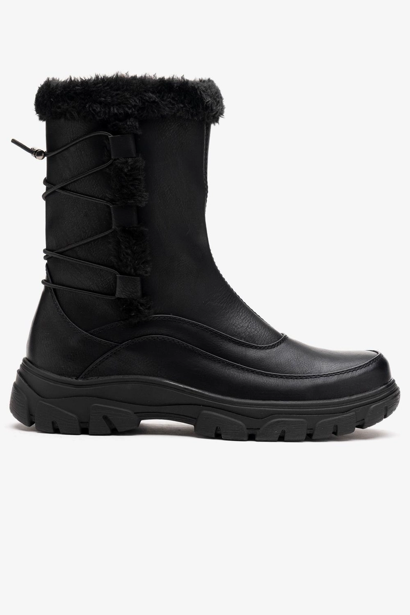 BOTA MUJER YADI  NEGRO THUNDER BLUE - 1