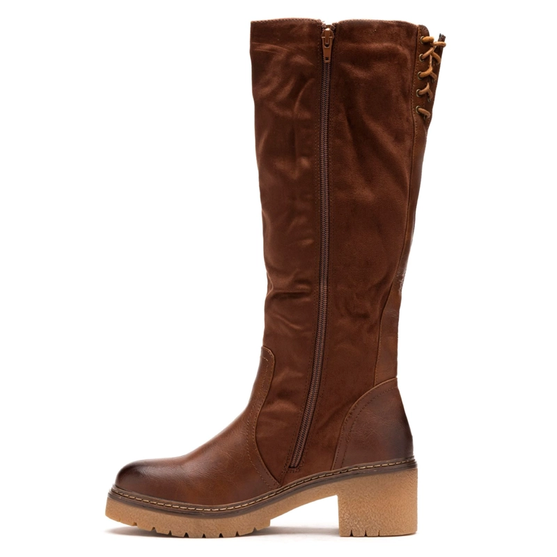 BOTA MUJER GABI  CAFE  THUNDER BLUE - 2
