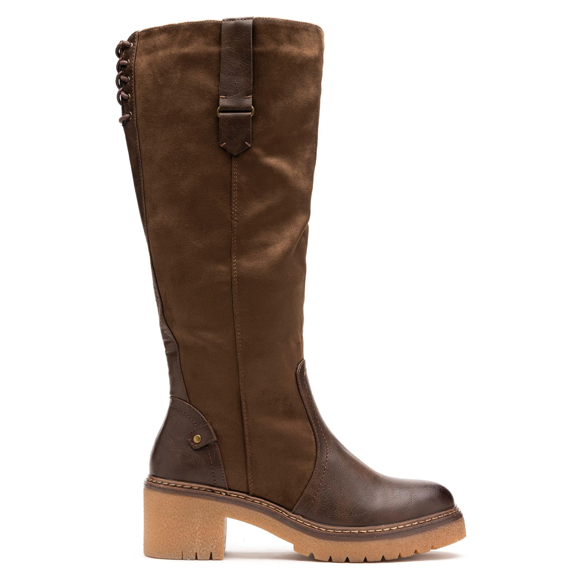 Ripley - BOTA MUJER CAFÉ MORO GABI THUNDER BLUE