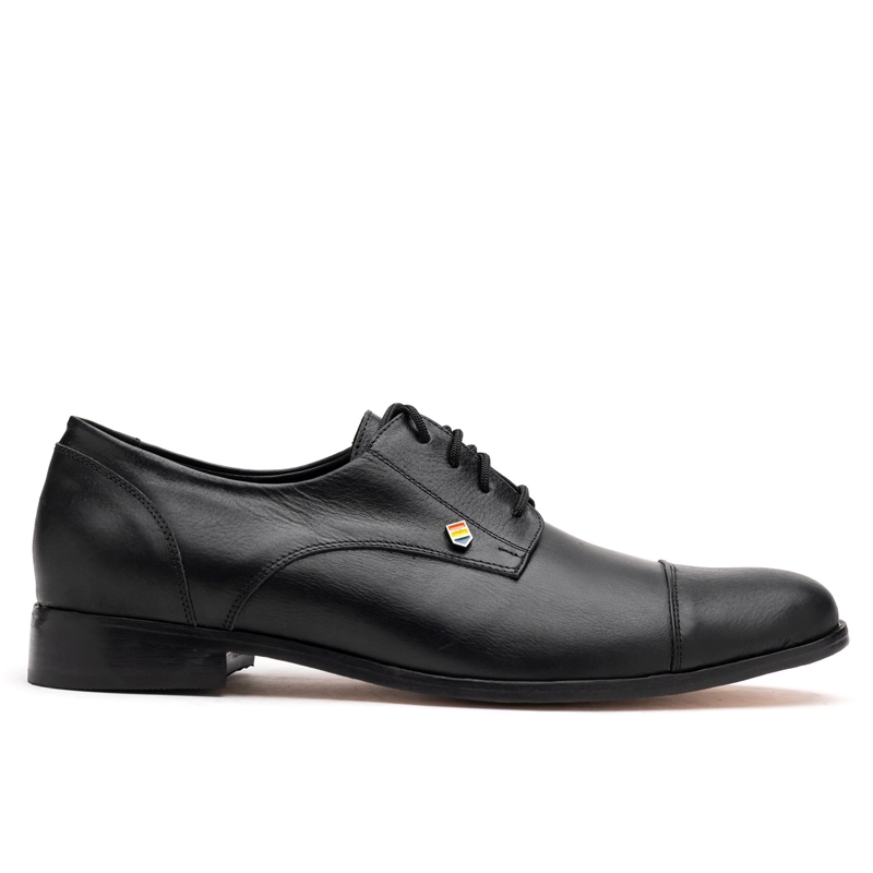 ZAPATO CUERO CIPRE S NEGRO ACHA - 1