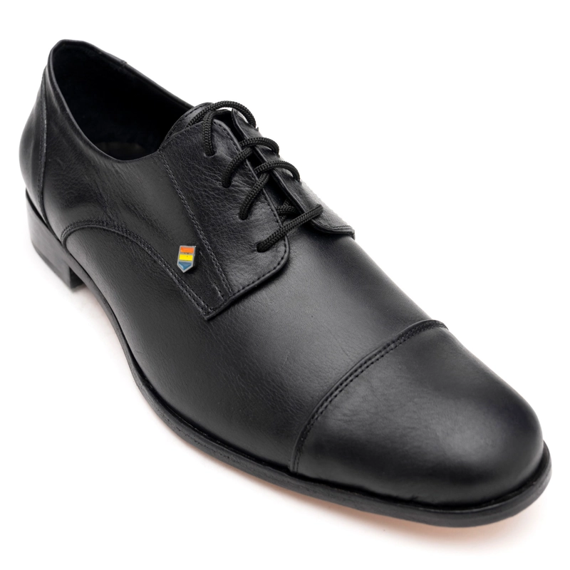 ZAPATO CUERO CIPRE S NEGRO ACHA - 3