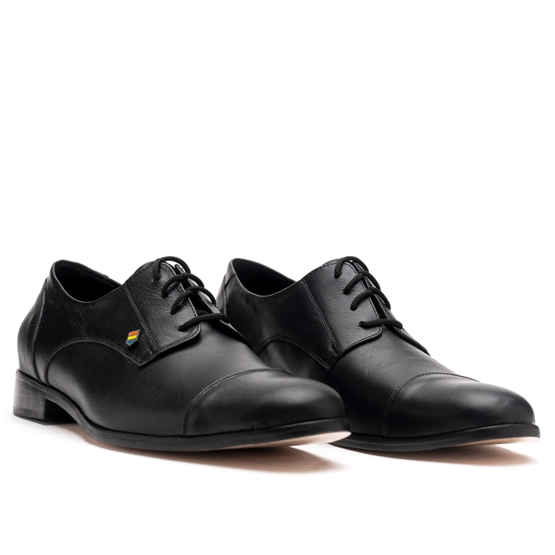 ZAPATO CUERO CIPRE S NEGRO ACHA - 4